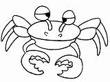 Crab Wikiclipart sketch template