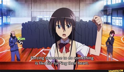if forcing someone to do somethin is like fist fuc ing their heart