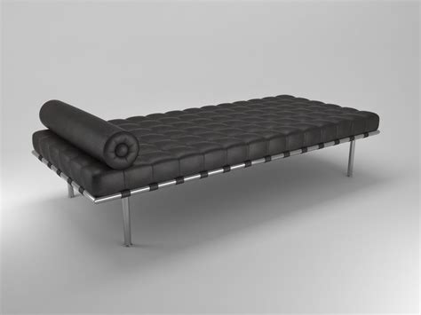 barcelona daybed barcelona daybed black  exhibition daybed  inspired   design