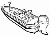Boat Coloring Pages Fishing Speed Drawing Kids Simple Boats Printable Color Sheet Lego Getcolorings Bass Getdrawings Print Modest Bible sketch template