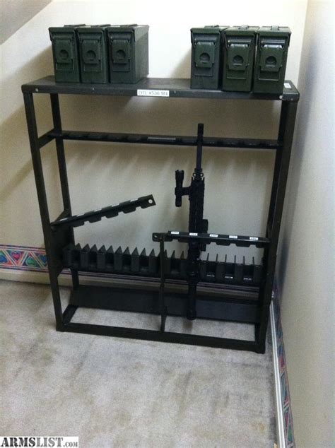 armslist for sale trade u s g i m16 and ar15 rifle racks holds 10 rifles