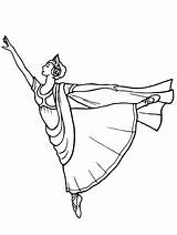 Danza Baile Profesiones sketch template