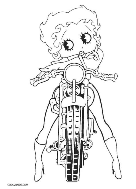 Coloring Pages For Betty Boop
