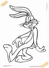 Coloring Bugs Bunny Pages Pdf sketch template