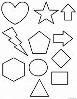 Coloring Pages Shape Preschool Coloring4free Related Posts sketch template