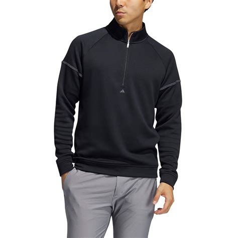 adidas equipment  zip golf sweater black scottsdale golf