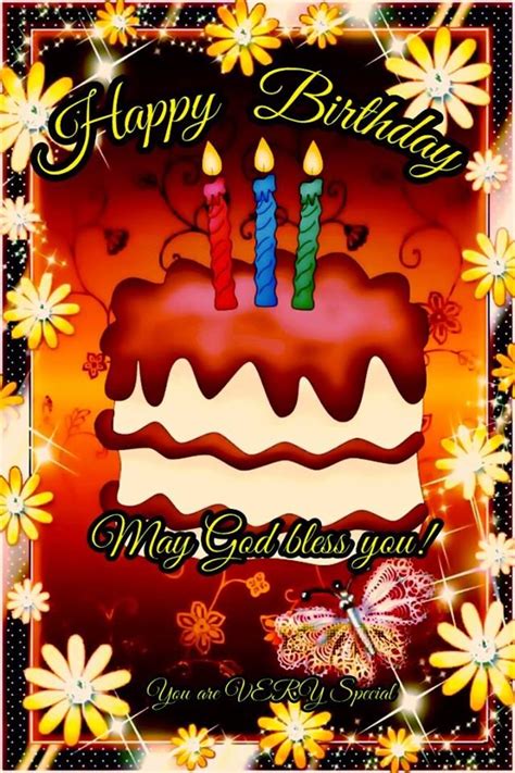 god bless happy birthday  pictures   images  facebook
