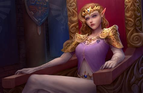 Queen Zelda By Lorenz Basuki Xpost R Imaginarygaming