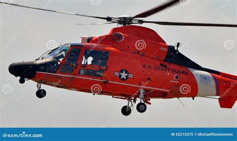 coast guard hh  dolphin helicopter stock image image  plane guard