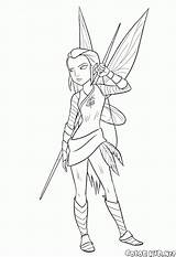 Neverbeast Legend Warrior Fairy sketch template