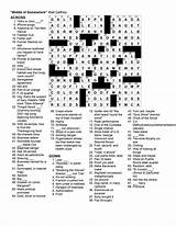 Crossword Longo Commuter Mathews Lyanacrosswordpuzzles Gaffney Todays sketch template