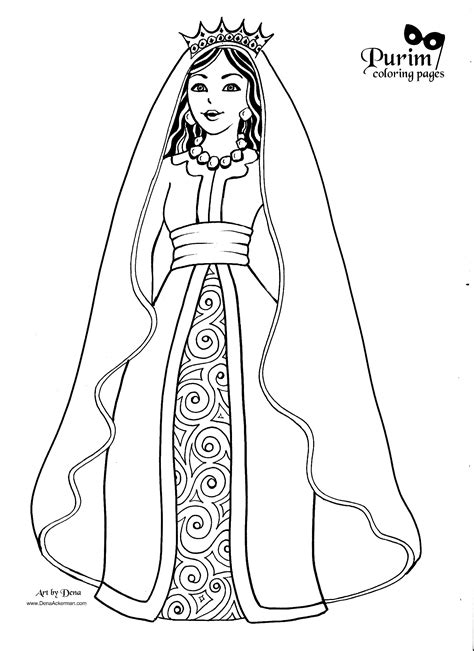 drawings queen characters printable coloring pages