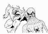 Venom Carnage sketch template