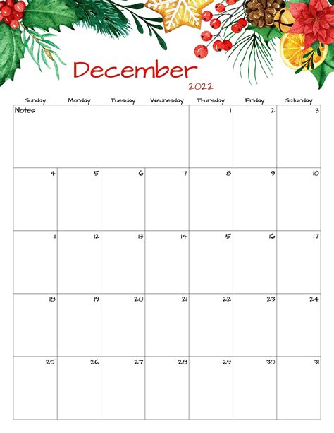 december calendar december  printable calendar etsy denmark