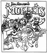 Coloring Comic Strip Pages Muppets Color Newspaper 1981 Henson Jim Getcolorings sketch template