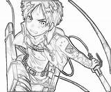 Eren Jaeger Angry Coloring Pages sketch template