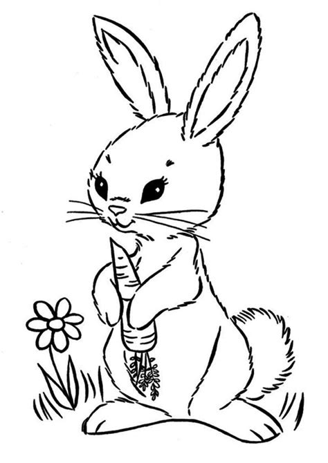print coloring image momjunction bunny coloring pages cute