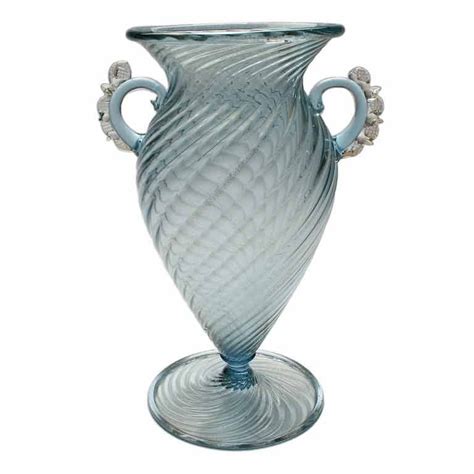 Beautiful Venetian Classic Glass Vase At 1stdibs