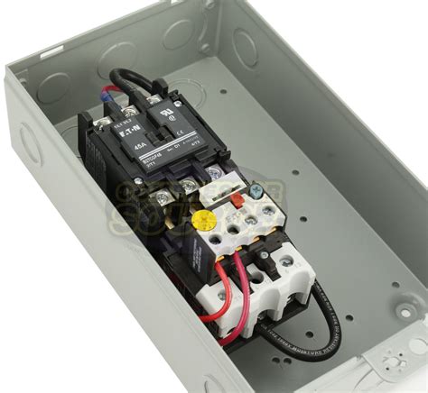eaton  hp single  phase  magnetic starter bcgfb motor control  ebay