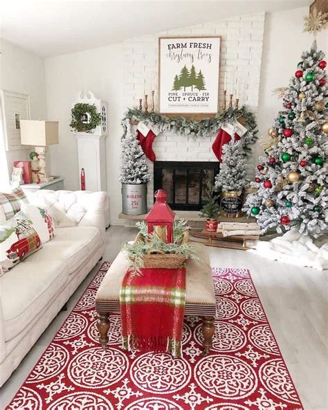 magical christmas living room decor ideas  recreate habitat  mom