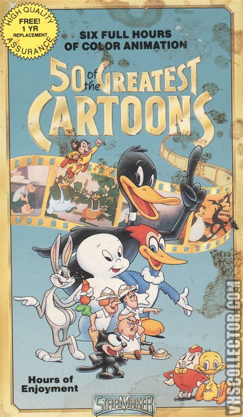 vcr  heck fifty cartoons week tuesday  classic pin  movies