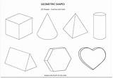 Coloring 3d Shapes Pages Geometric Shape Printable Polygon Diamond Getcolorings Print Color Getdrawings Colorings Geome sketch template