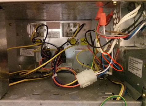 wiring condenser  air handler