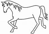 Clipartmag Caballo Howtodrawanimals Caballos Horses Faciles sketch template