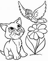 Cute Coloring Animals Pages Printable Animal Color Colouring Kids Book Girls Disney Kleurplaat Cool Awesome sketch template