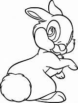 Bambi Thumper Disney Coloring Bunny Pages Drawing Cartoon Much Rabbit Choose Board Sheets Clipartmag Getdrawings Wecoloringpage sketch template