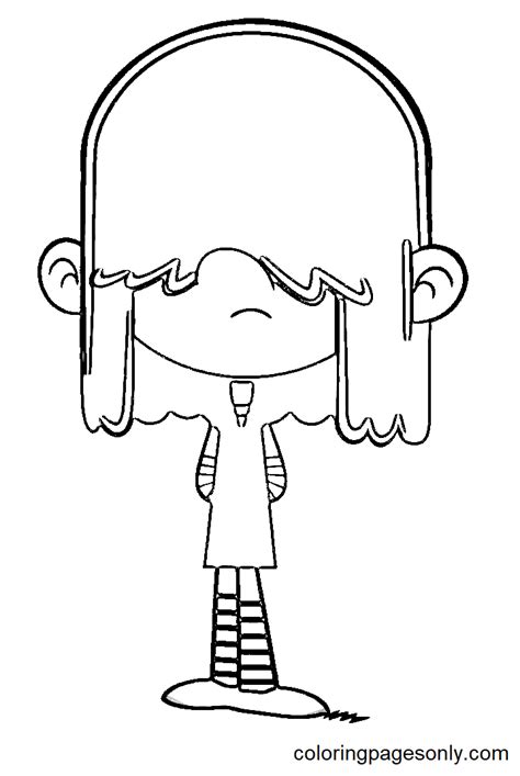 loud house coloring pages lucy porn sex picture