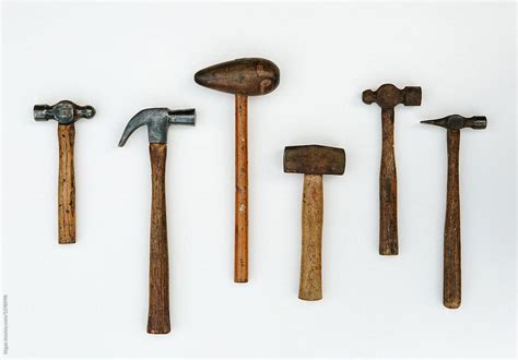 collection  vintage hammers   kinds  stocksy contributor kkgas stocksy