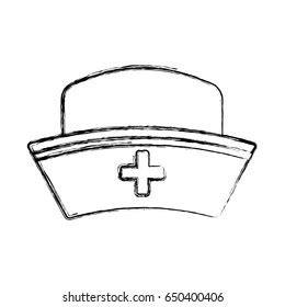 nurse hat drawing