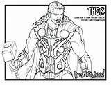 Thor Coloring Pages Hammer Lego Printable 39s Getcolorings Colo sketch template