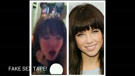 carly rae jepson sex tape is fake proof youtube