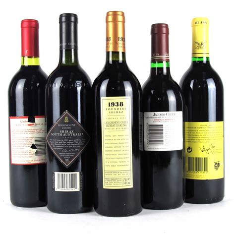 assorted australian red wines xcl wine auctioneer