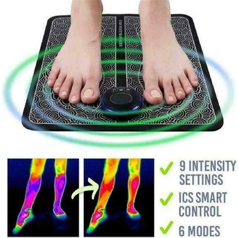 electric ems leg reshaping foot massager mat foot muscle stim pro