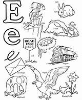 Coloring Pages Letter Words Objects Alphabet Abc Kids Eagle Activity Sheets Clipart Printable Sheet Letters Preschool Colouring Gif Ee Word sketch template
