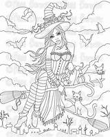 Witches Getdrawings sketch template