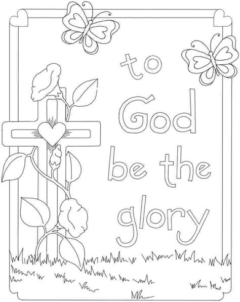printable  christian easter coloring pages  kids  bible