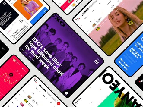 turning  pop fandom  data  pop radar website  behance fandoms