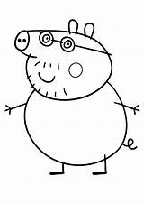 Pig Peppa Coloring Pages Daddy Printable Colouring Papa Momjunction Drawing Cartoon Print Kids Colour Top Parentune Sheets George Visit Worksheets sketch template