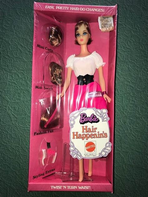 nrfb hair happenins barbie rare ebay barbie vintage barbie dolls