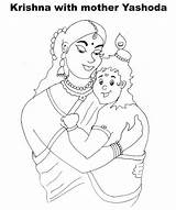 Krishna Coloring Janmashtami Pages Kids Printable Shri Vishnu Familyholiday Color Emoji Faces Print Getcolorings Beautiful Activities Getdrawings sketch template
