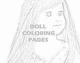 Coloring Pages Grayscale Print Doll American Albright Julie Girl Luciana Vega Color Getcolorings Adult Colorin Downloads Digital Jpeg sketch template