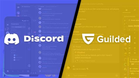 discord  guilded  chat app builds  gamer communities