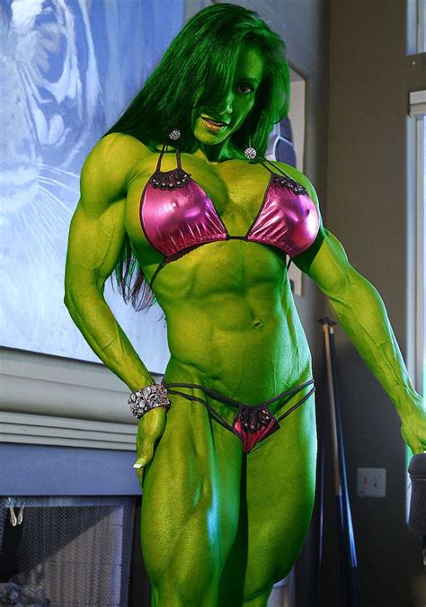 Hulk She Hulk Muscle Queen By Dave Wist On Deviantart Nerdy Things