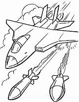 Missile sketch template
