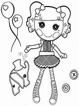 Lalaloopsy Coloring Pages Baby Printable Getcolorings sketch template