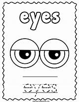 Coloring Sight Writing Book Eyes Pages sketch template